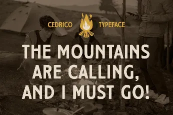 Cedrico Demo font