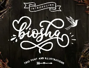 Biosha font