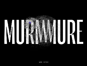 Le Murmure Typeface font