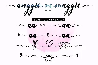 Anggie Maggie font