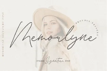 Memorlyne Demo font