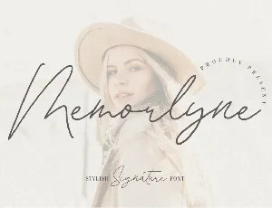 Memorlyne Demo font