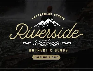 Riverside Duo font