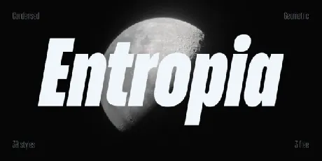 Entropia font