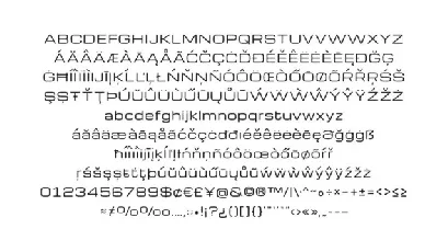 Gyrochrome Family font