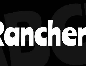 Ranchers font