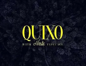 Quixo font