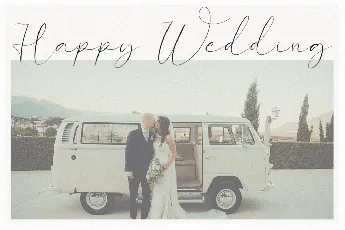 Weddingfield Demo font