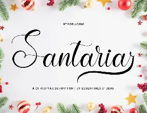 Santaria font