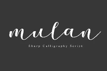 Mulan font