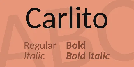 Carlito font