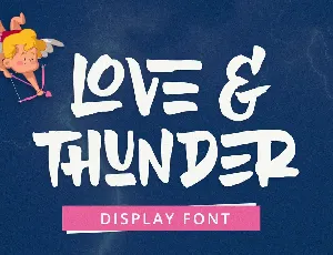 Love & Thunder font