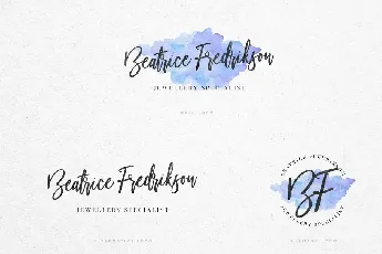 Beautiful Bloom font