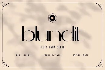 Blundit font