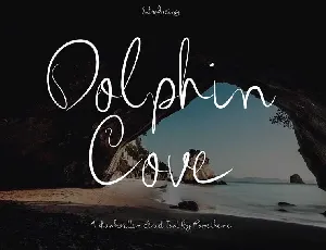 Dolphin Cove font