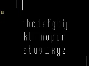 AmperSleek Typeface font