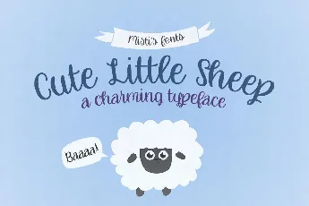 Cute Little Sheep font