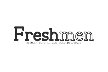 Freshmen Demo font