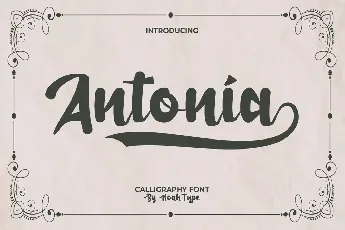 Antonia Demo font