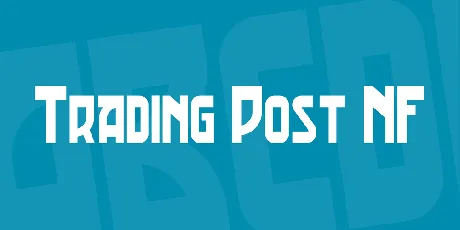 Trading Post NF font