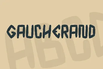 gaucherand font