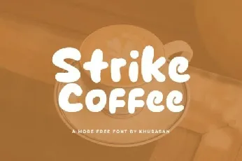 Strike Coffee font