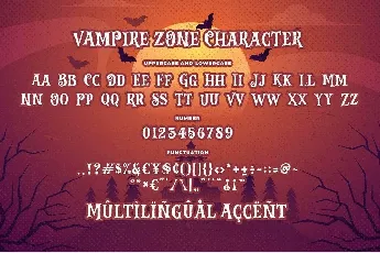 Vampire Zone font