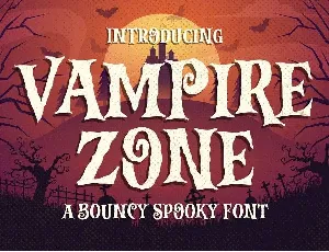 Vampire Zone font