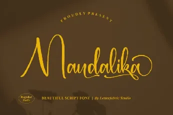 Mandalika font