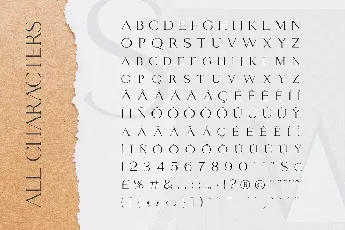 Giveaway font