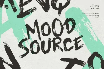 Mood Source Trial font