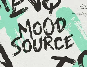 Mood Source Trial font