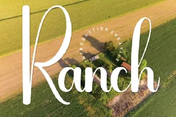 Ranch Script font