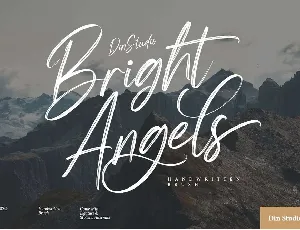 Bright Angels font