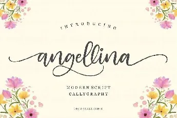 Angellina Script Free font