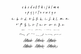 Actinide Demo font