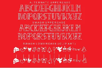 CHRISTMAS CRAFT - Personal Use font