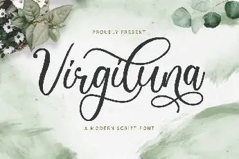 Virgiluna font