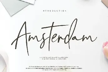 Amsterdam Script font