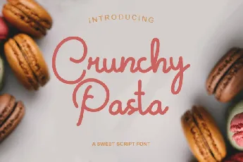 Crunchy Pasta Script font