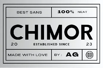 Chimor font