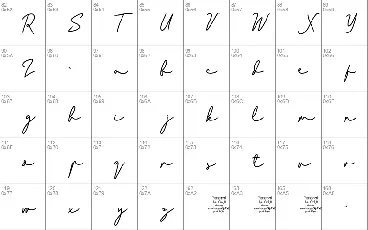 Bladog Signature font