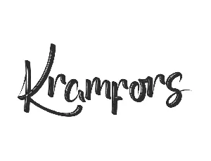 Kramfors Demo font