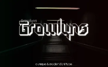 Growlyns font