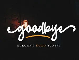 goodbye font