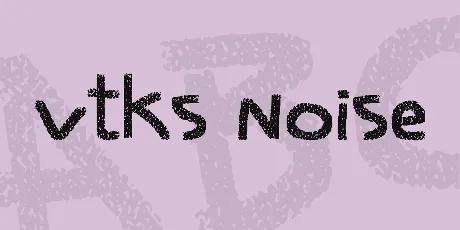 vtks noise font