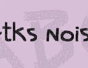 vtks noise font