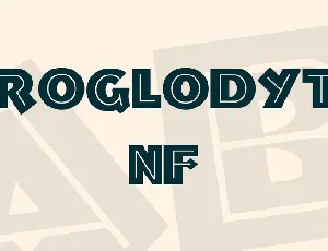 Troglodyte NF font