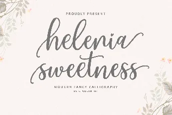 Helenia Sweetness font