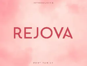 Rejova font